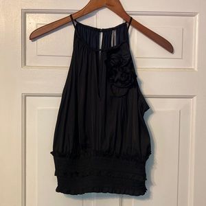 Anthropologie halter blouse size M